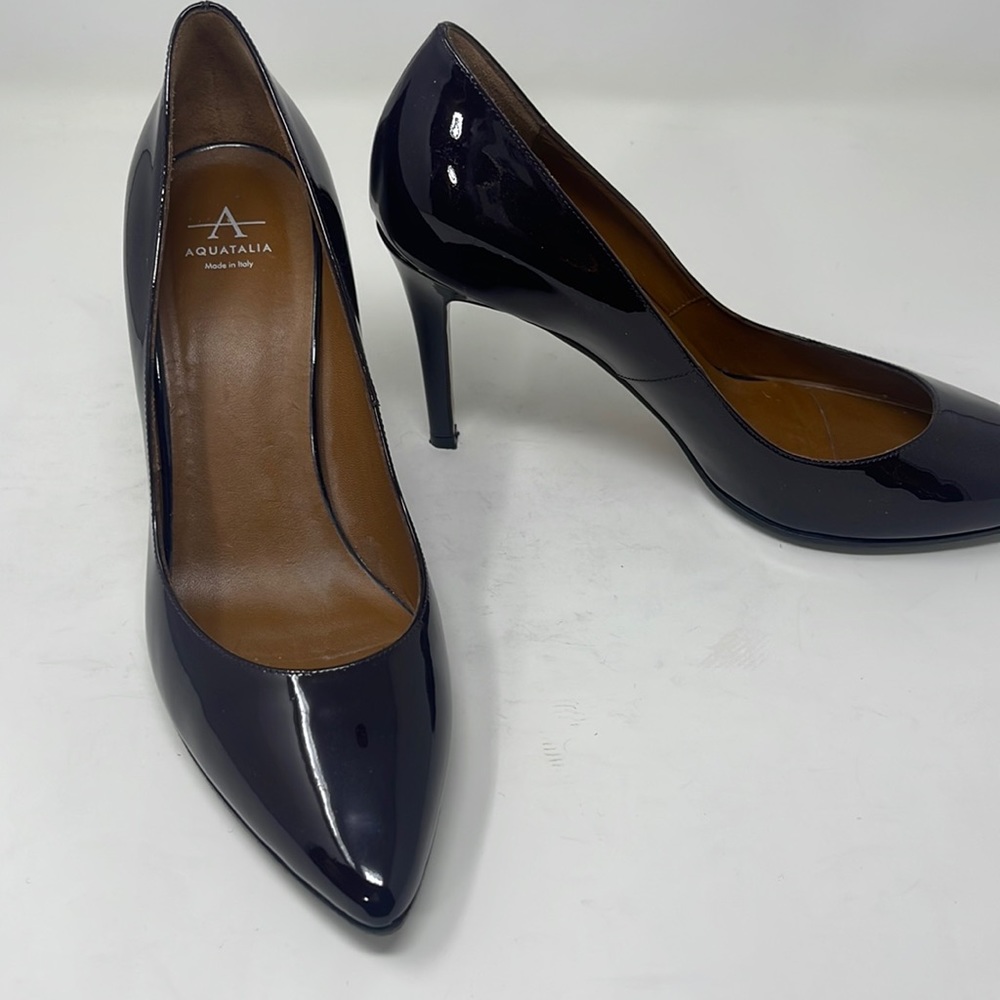 Aquatalia patent leather pumps size 9